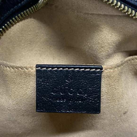 Auth GUCCI GG Marmont 447632 Beige Dark Brown Black Jacquard Leather - Picture 13 of 16